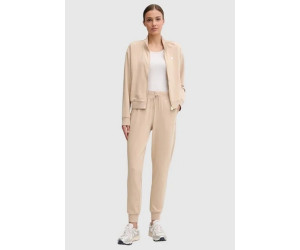 EA7 Emporio Armani dámska tepláková súprava s mikinou na zips béžová