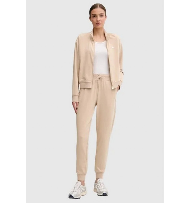 EA7 Emporio Armani dámska tepláková súprava s mikinou na zips béžová EA7 Emporio Armani dámska tepláková súprava s mikinou na zips béžová