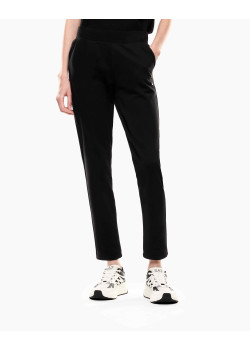 EA7 Emporio Armani dámske tepláky s flitrami čierna