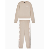 EA7 Emporio Armani ASV tepláková súprava béžová