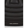 Karl Lagerfeld kabelka K/Wellen čierna Karl Lagerfeld kabelka K/Wellen čierna