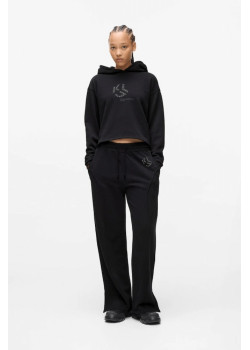 Karl Lagerfeld Jeans tepláky so štrasovým logom
