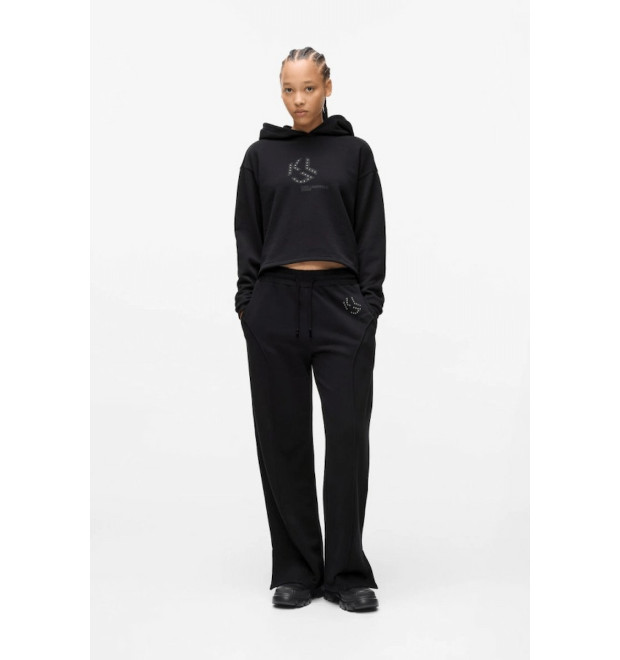 Karl Lagerfeld Jeans tepláky so štrasovým logom Karl Lagerfeld Jeans tepláky so štrasovým logom