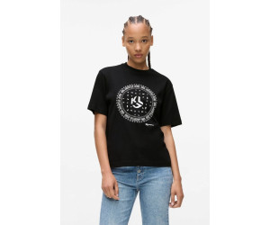 Karl Lagerfeld Jeans dámske tričko Bandana Logo čierne