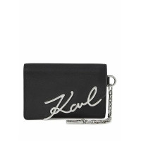 Karl Lagerfeld K/Signature puzdro na karty čierne Karl Lagerfeld K/Signature puzdro na karty čierne