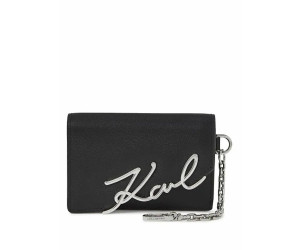 Karl Lagerfeld K/Signature puzdro na karty čierne