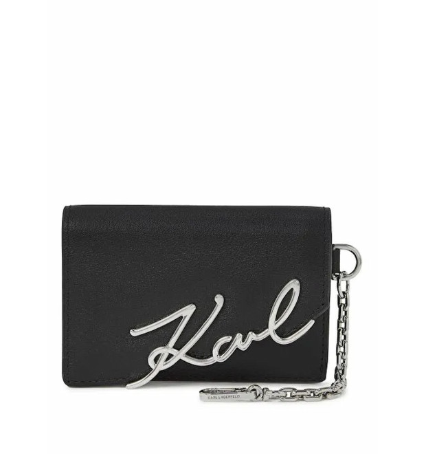 Karl Lagerfeld K/Signature puzdro na karty čierne Karl Lagerfeld K/Signature puzdro na karty čierne
