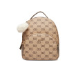 Béžový elegantný ruksak LIU-JO s monogramom Béžový elegantný ruksak LIU-JO s monogramom