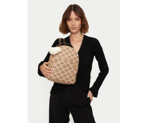 Béžový elegantný ruksak LIU-JO s monogramom