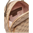 Béžový elegantný ruksak LIU-JO s monogramom Béžový elegantný ruksak LIU-JO s monogramom