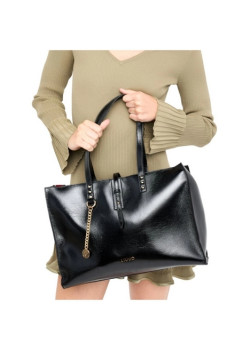 Liu Jo malá shopping bag čierna