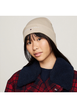 Dámska béžová čiapka Tommy Jeans