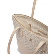 Tommy Hilfiger shopper kabelka so zlatým logom béžová Tommy Hilfiger shopper kabelka so zlatým logom béžová