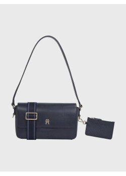 Tommy Hilfiger Distinct Conv crossbody kabelka modrá