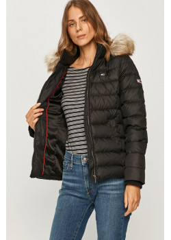 Tommy Hilfiger dámska zimná bunda čierna