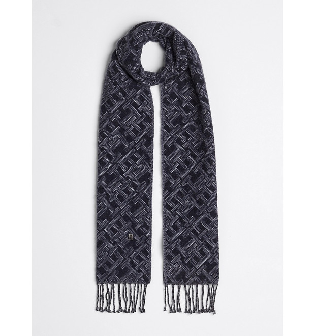 Pánsky šál Tommy Hilfiger s monogramom Pánsky šál Tommy Hilfiger s monogramom