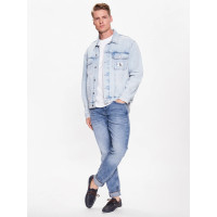 PÁNSKE MODRÉ RIFLE CALVIN KLEIN JEANS Slim Taper
