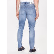 PÁNSKE MODRÉ RIFLE CALVIN KLEIN JEANS Slim Taper PÁNSKE MODRÉ RIFLE CALVIN KLEIN JEANS Slim Taper