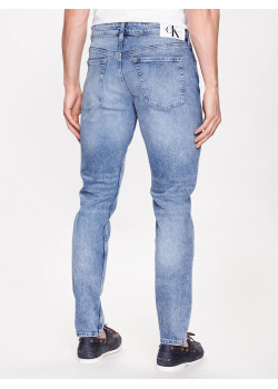 PÁNSKE MODRÉ RIFLE CALVIN KLEIN JEANS Slim Taper