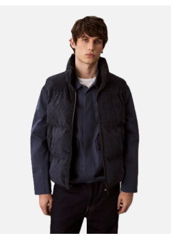 Calvin Klein Jeans pánska obojstranná vesta modrá