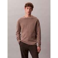 Calvin Klein pánsky sveter merino hnedý Calvin Klein pánsky sveter merino hnedý