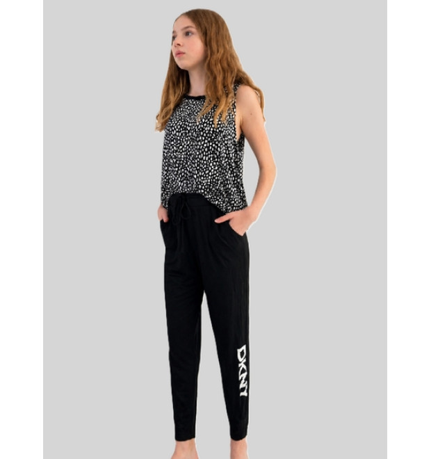 DKNY dámsky set/súprava čiernobiela