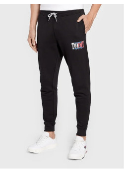 Pánske čierne tepláky značky Tommy Hilfiger