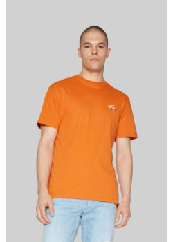 Oranžové pánske tričko Tommy Jeans