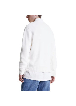 Tommy Jeans pánske pulóver s veľkým logom biely