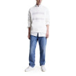 Tommy Jeans pánske pulóver s veľkým logom biely Tommy Jeans pánske pulóver s veľkým logom biely