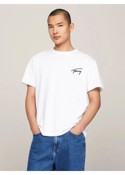 Pánske tričko biele Tommy Jeans 