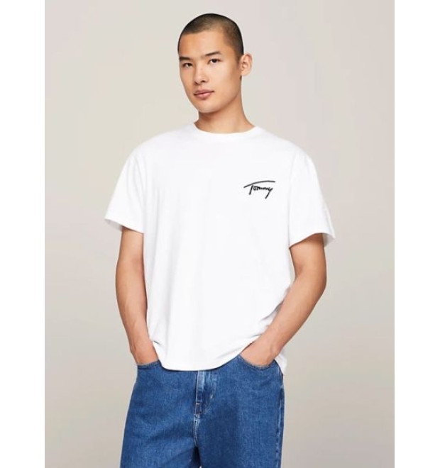 Pánske tričko biele Tommy Jeans 