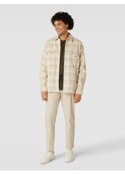 Tommy Jeans pánske elegantné nohavice béžové