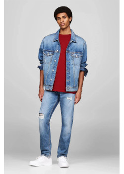 TOMMY JEANS džínsová bunda pre pánov