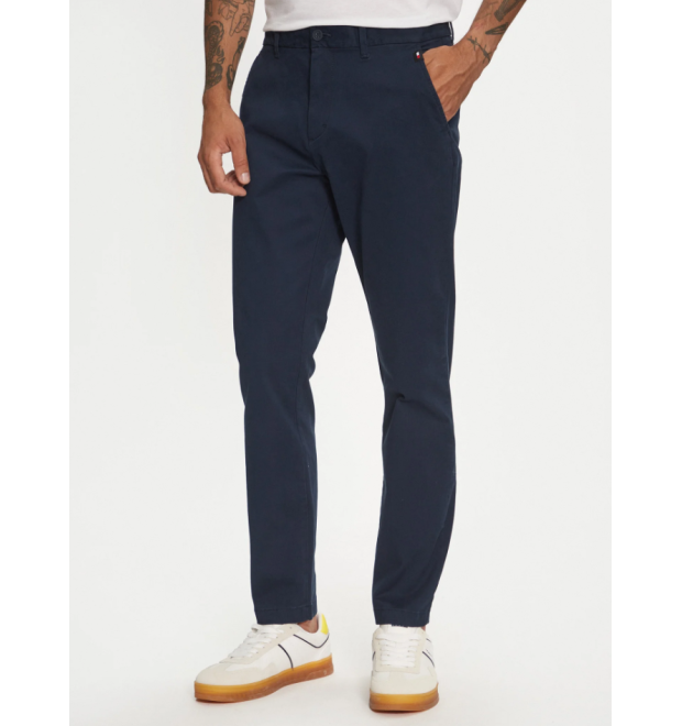 Pánske modré nohavice Tommy Jeans Pánske modré nohavice Tommy Jeans