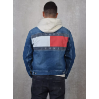 Rifľová pánska bunda Tommy Jeans