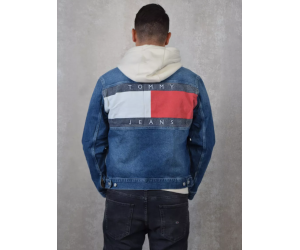Rifľová pánska bunda Tommy Jeans