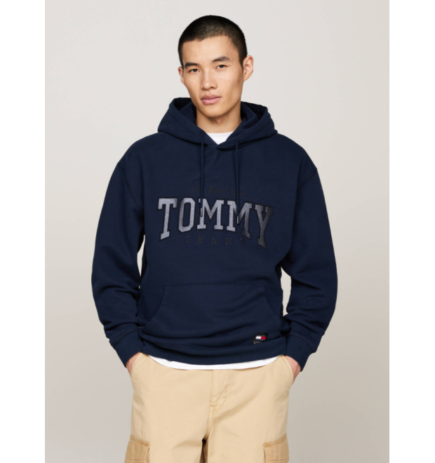 Pánska Tommy Jeans tmavomodrá mikina