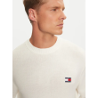 Tommy Jeans pánsky pulóver biely Tommy Jeans pánsky pulóver biely