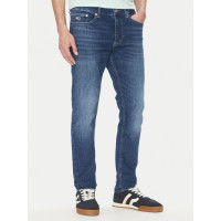Tommy Jeans pánske rifle Slim tmavomodré