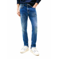 Tommy Hilfiger Austin pánske slim rifle modré Tommy Hilfiger Austin pánske slim rifle modré