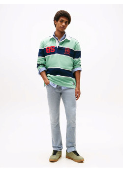 Tommy Jeans pánske rifle Scanton sivé
