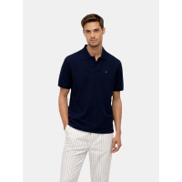 Tommy Jeans pánska polokošeľa tm modrá