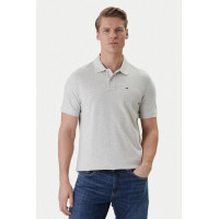Tommy Jeans pánska polokošeľa sivá