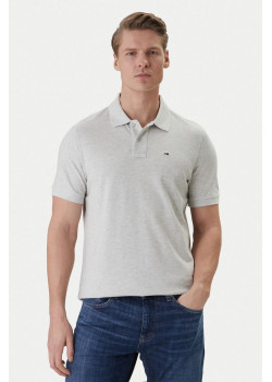 Tommy Jeans pánska polokošeľa sivá