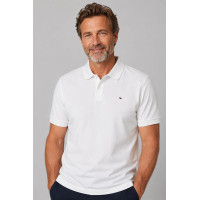 Tommy Jeans pánska WHT polokošeľa biela