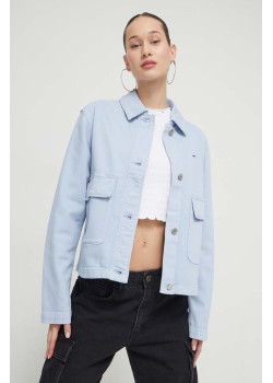 Tommy Jeans dámska rifľová bunda modrá