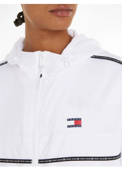 Dámska biela prechodná bunda Tommy Hilfiger