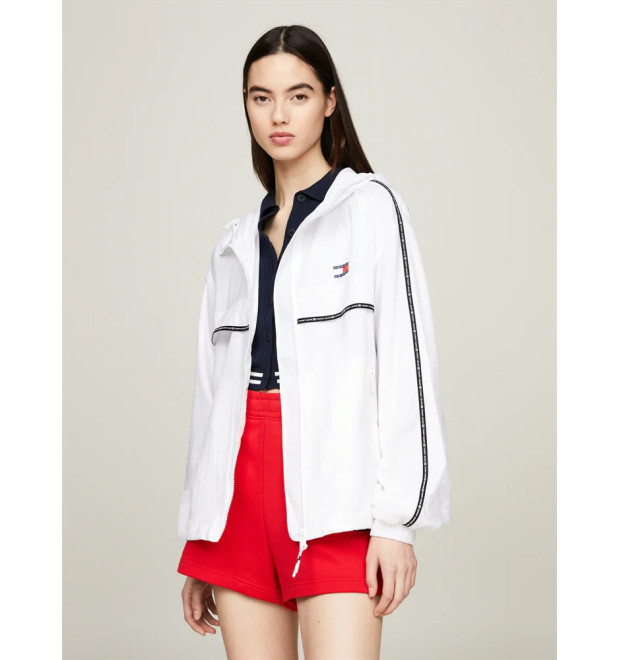 Dámska biela prechodná bunda Tommy Hilfiger