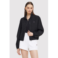Dámska čierna prechodná bunda Tommy Hilfiger Dámska čierna prechodná bunda Tommy Hilfiger
